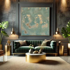 Quadro Gold Green