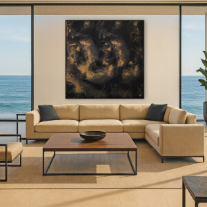 Quadro Bronze Noir