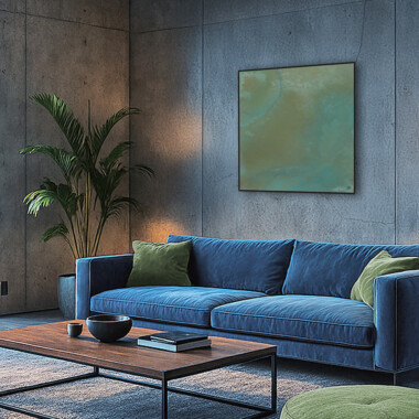 Quadro Copper Wave