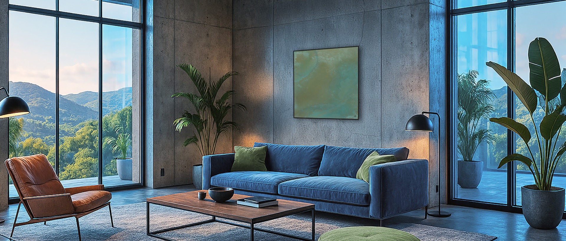 Quadro Copper Wave