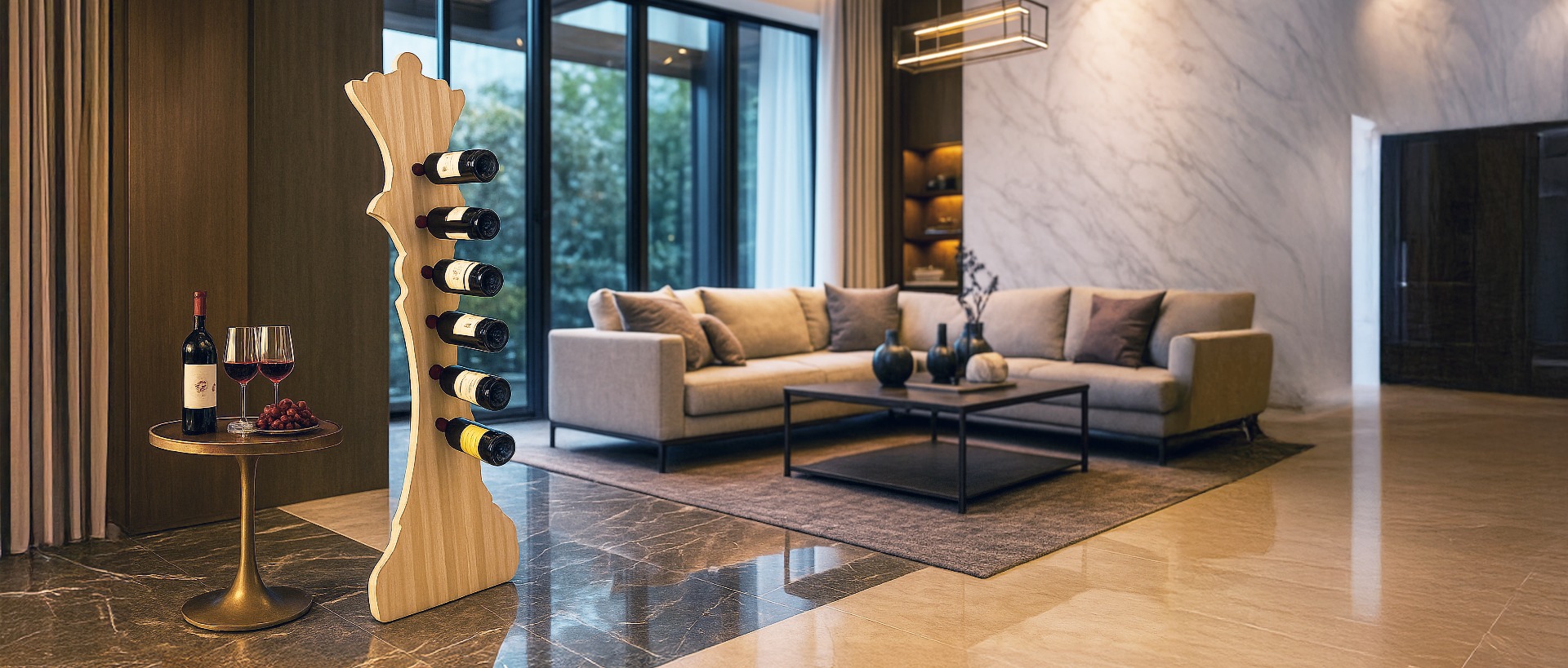 Queen wine Rack